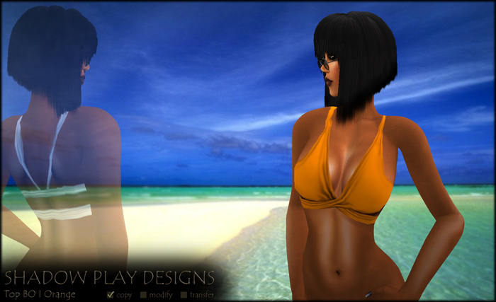 Shadow Play Designs - Top BO I orange