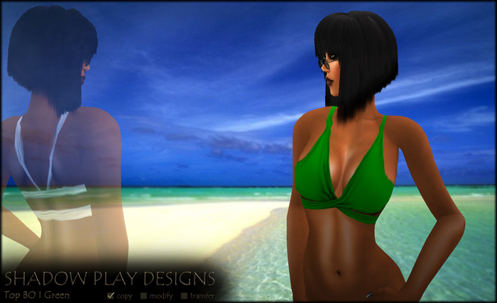 Shadow Play Designs - Top BO I green