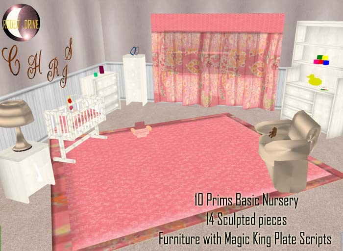 Nursery Sculpted- 1 All viewers compatible- Magic Script included