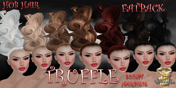 HOUSE OF BENINGBOROUGH  HAIR - TRUFFLE  - FATPACK