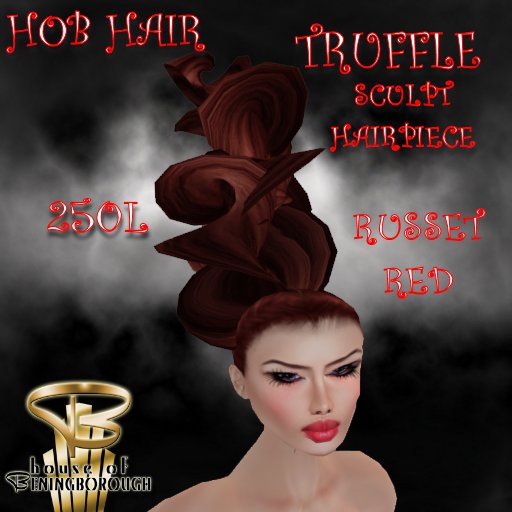 HOUSE OF BENINGBOROUGH  HAIR - TRUFFLE - RUSSET RED