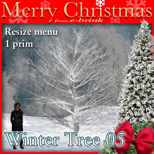 Winter Tree 05 - Christmas/winter/decorations/snow/icicles/ice/xmas/resize/holiday/santa/tree/ice/yuletide/branch/bark