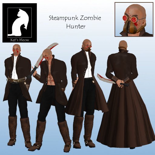 KM Steampunk Zombie Hunter Avatar