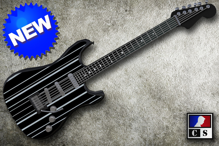 CS Design - Guitar ME001 B&W