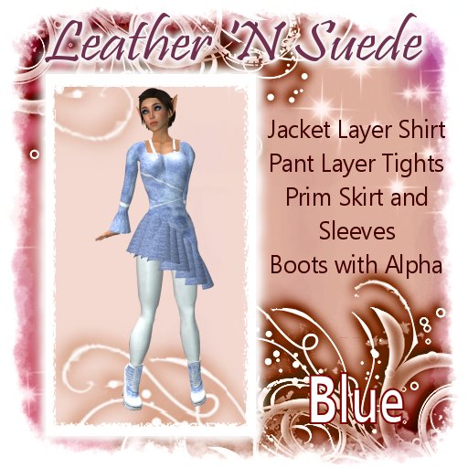 Leather 'N Suede - Blue