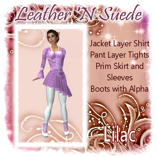 Leather 'N Suede - Lilac