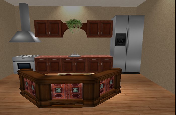 Rosewood Full Perm Kitchen 