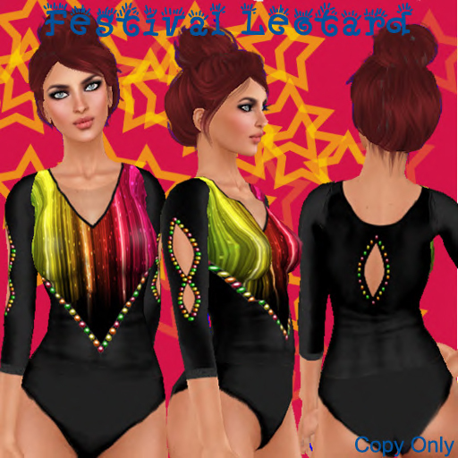 *~*SPANKIES*~* Festival Leotard