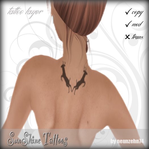 SunShine Tattoos . ST Deers