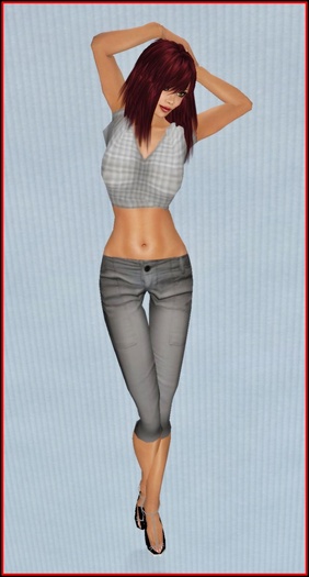 PROZAK GRAY ARGYLE SWEATER OUTFIT