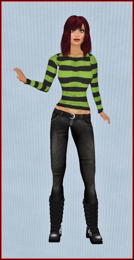 PROZAK GREEN LONGJOHN OUTFIT
