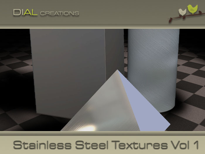 SALE! 50% OFF! Stainless Steel Textures VOL1 - Box