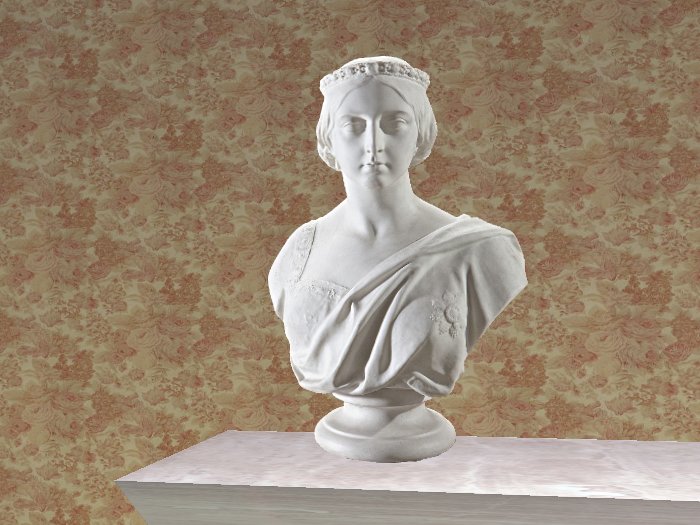 Queen Victoria Portrait Bust