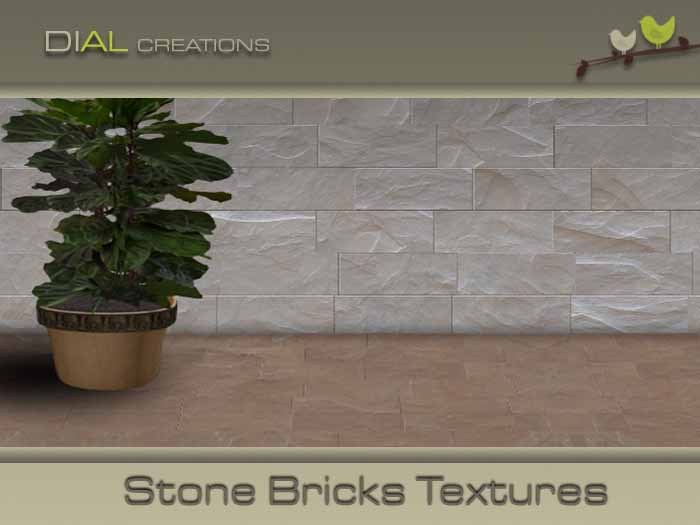 Seamless Stone Bricks Textures - Box