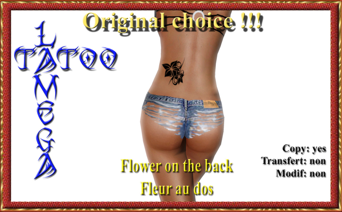 LM-Fleur au dos-20 ** FREE **