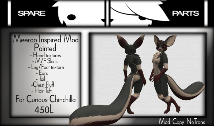 Meeroo Inspired Painted mod kit