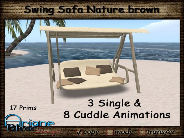 Swing Sofa Rattan --- Cuddle Animations --- nature