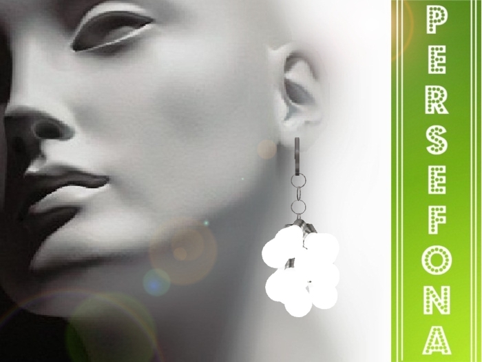 Persefona Bulb Grape Earrings