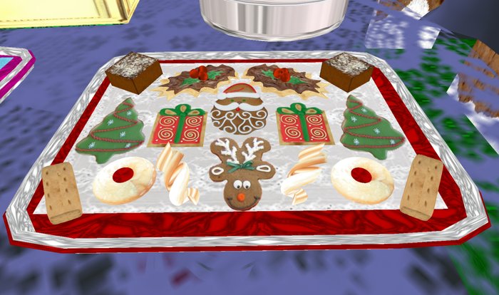 Divivity Mrs. Claus Cookie Tray