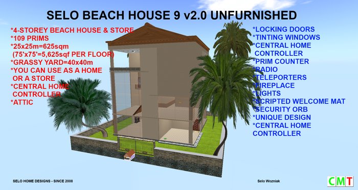 SELO BEACH HOUSE 9 v2.0 UNFURNISHED (MP) (Boxed)