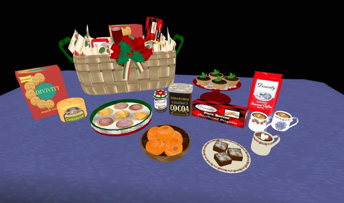 Divivity DELUXE Christmas Snacking Basket