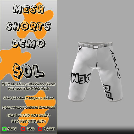Mesh Shorts - DEMO