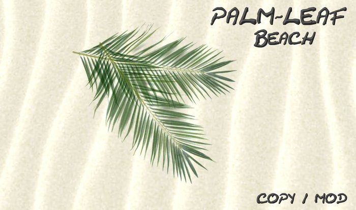 Palm Leaf  Beach