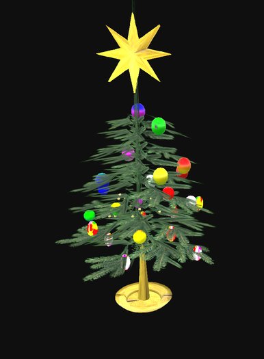 Christmas Tree "with everything" by Rita Munro
