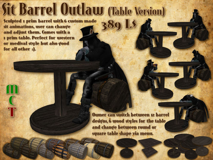 Sit Barrel Outlaw
