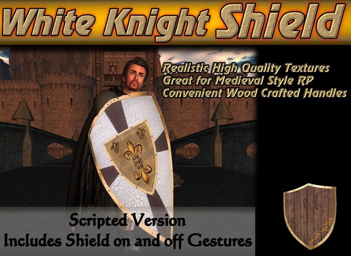 *ZK* White Knight Shield - Scripted