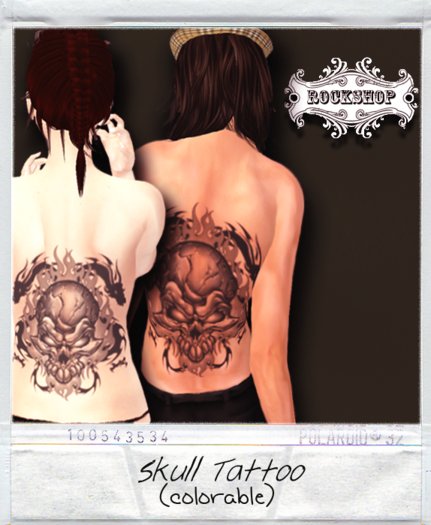 [RockShop] Skull tattoo