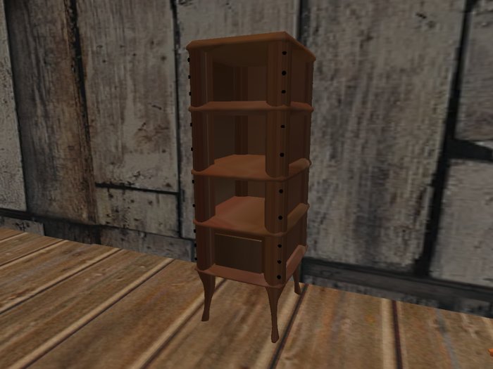 oak cabinet