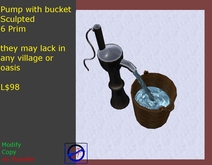 Wasserpumpe Sculpted 5 Prim
