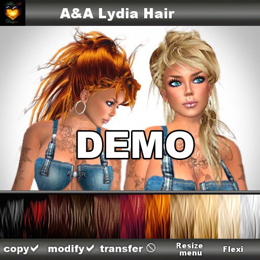A&A Lydia Hair FREE DEMOs