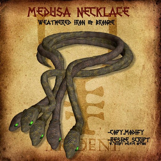 Medusa Necklace [Iron]