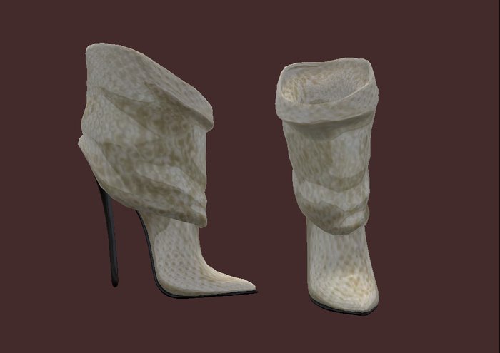 JOLENE SHORT BOOT WHITE SNAKE