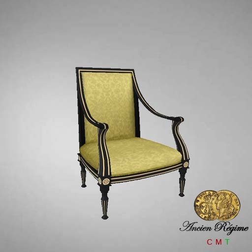 AR - Renfort Gold Armchair