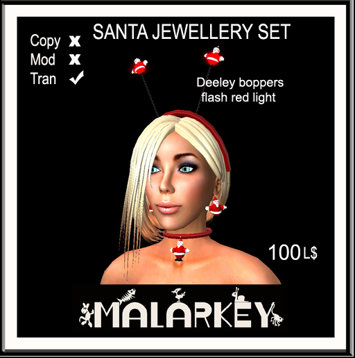 Santa Jewellery Set