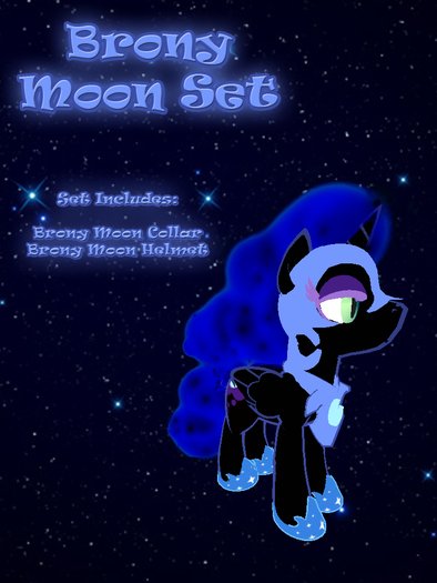 Brony Moon Set