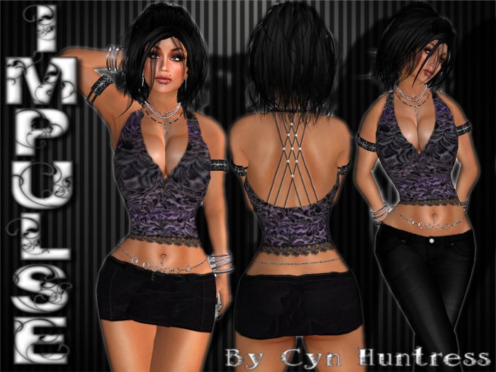 *CYN* CRISSCROSS PURPLE [BOXED]