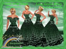 Long Green Dress  (Vestito verde lungo)