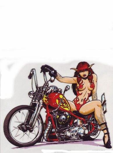 Devil Biker Chic