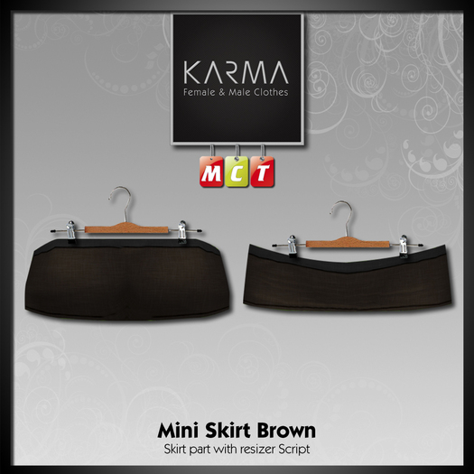 Karma - Mini Skirt - Brown