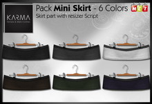 Karma - Fat Pack - Mini Skirt - 6 Colors