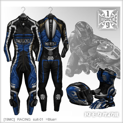 [19MC] RACING Suit-01 =Blue=