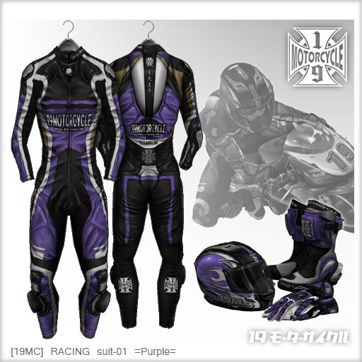 [19MC] RACING Suit-01 =Purple=