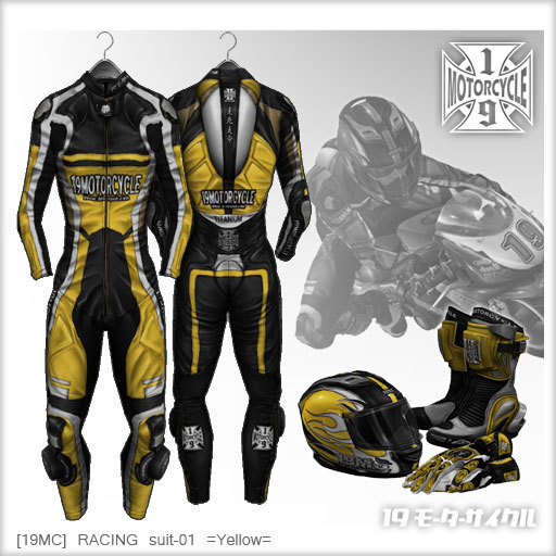 [19MC] RACING Suit-01 =Yellow=