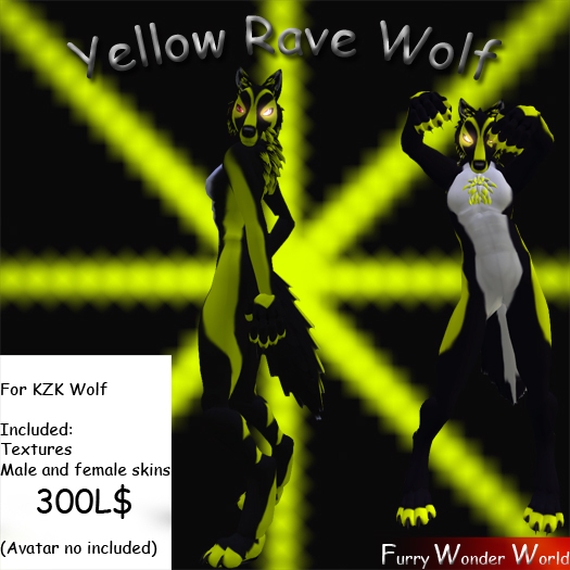 Rave Yellow - KZK Wolf Mod