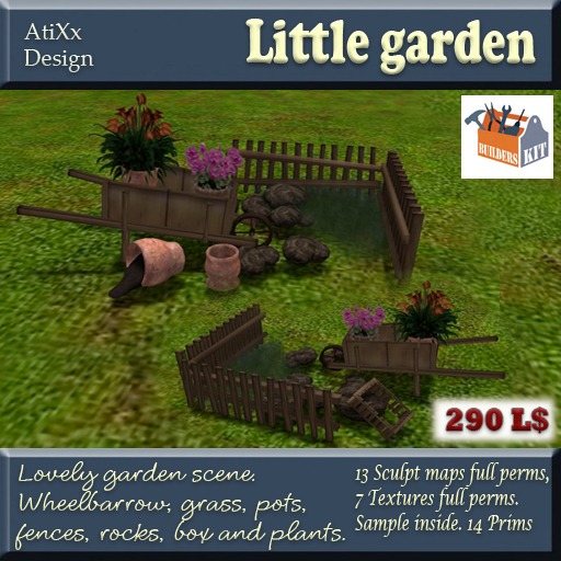 Sculpted Little Garden full perms