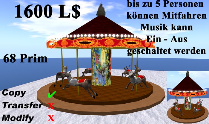 Weihnachtskarussell /  Christmas carousel